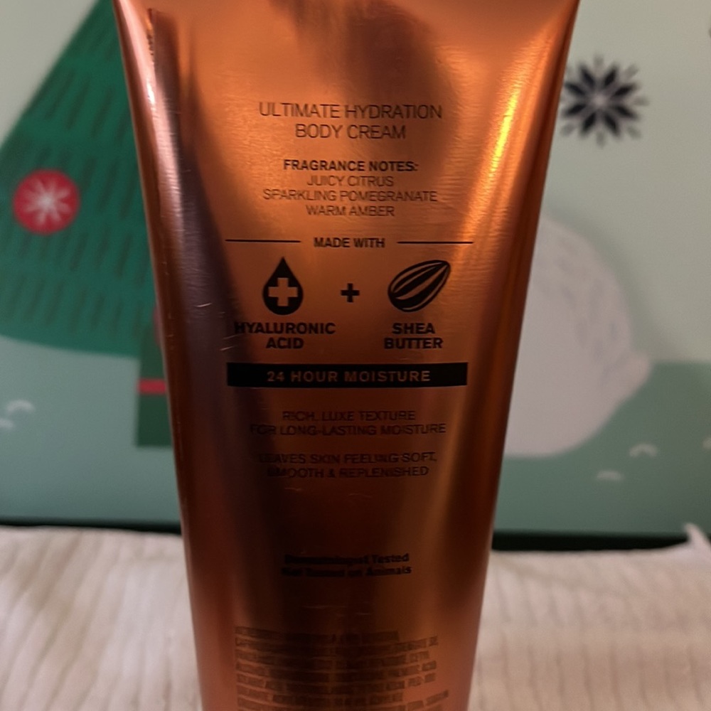 Golden Clementine & Amber Body Cream - Picture 2 of 3
